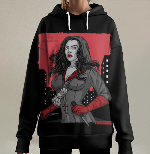 Фотография футболки Охотница на вампиров