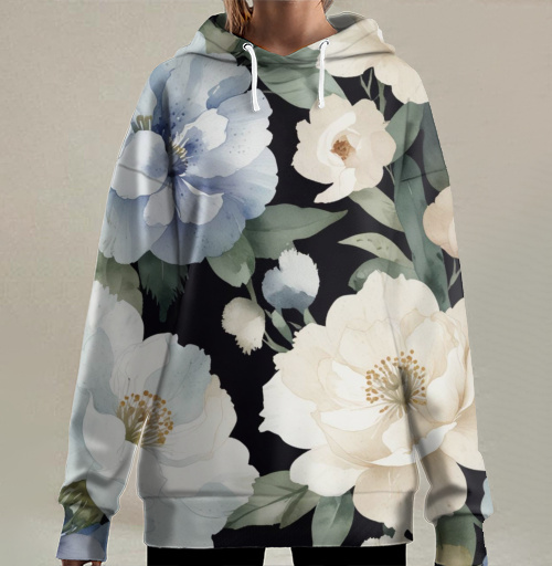 Фотография футболки Цветочный сад