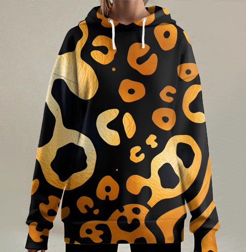 Фотография футболки Golden Leopard Pattern / Золотой леопардовый узор для вашего дома