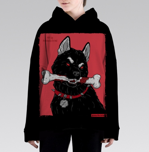 Фотография футболки Черный пёс