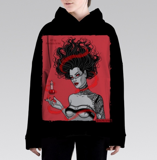 Фотография футболки Темная ведьма с зельем