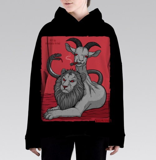 Фотография футболки Забавная Химера