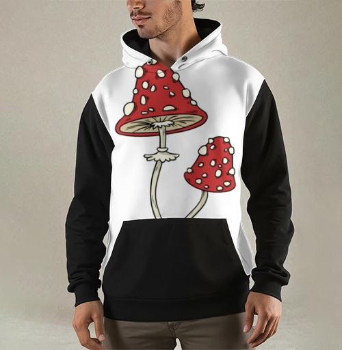 Фотография футболки Mushrooms Грибочки