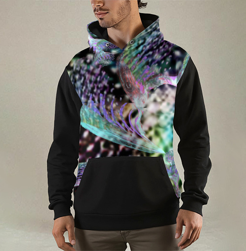 Фотография футболки Неоновый танец тропиков запах блеск voile shimmer print trend 2021