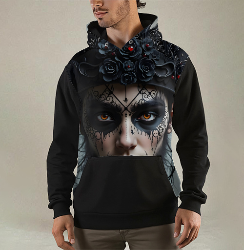 Фотография футболки Majestic Dark Sovereign / Величественный темный монарх готическая корона