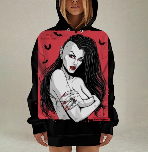 Фотография футболки Прекрасная вампирша