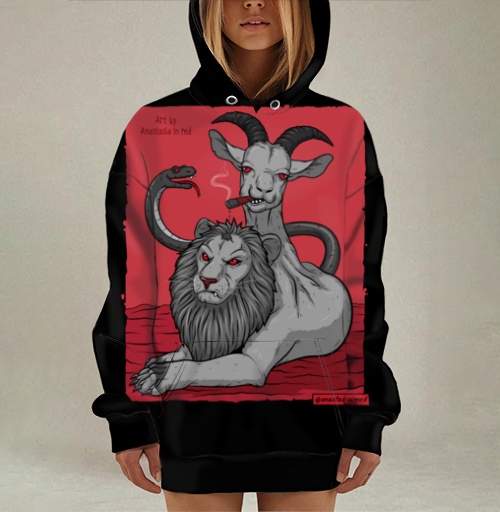 Фотография футболки Забавная Химера