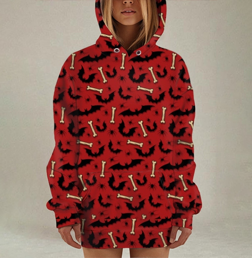 Фотография футболки Летучие мыши, пауки и кости