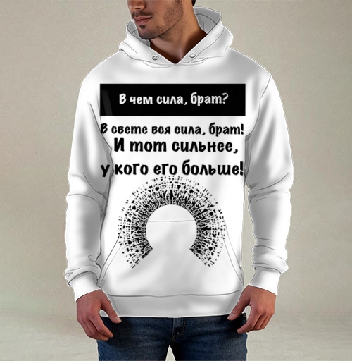 Фотография футболки В чем сила, брат