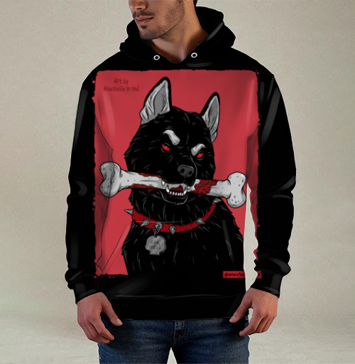 Фотография футболки Черный пёс