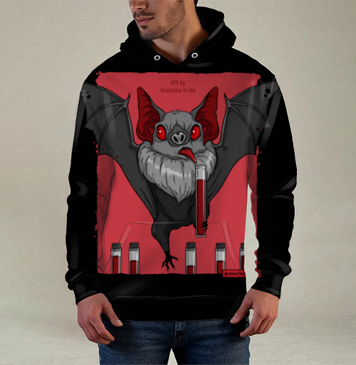 Фотография футболки Летучая мышка