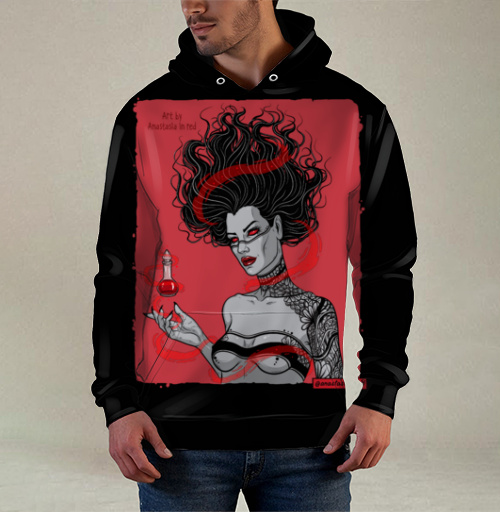 Фотография футболки Темная ведьма с зельем