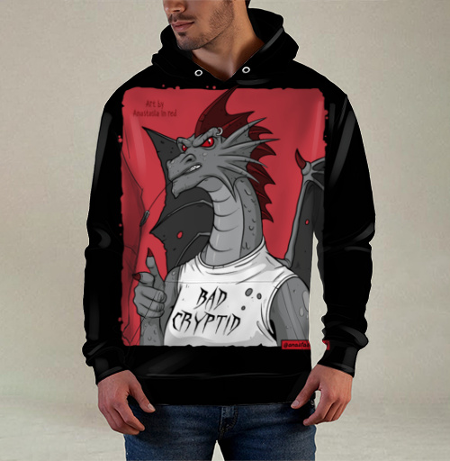 Фотография футболки Жуткий криптид