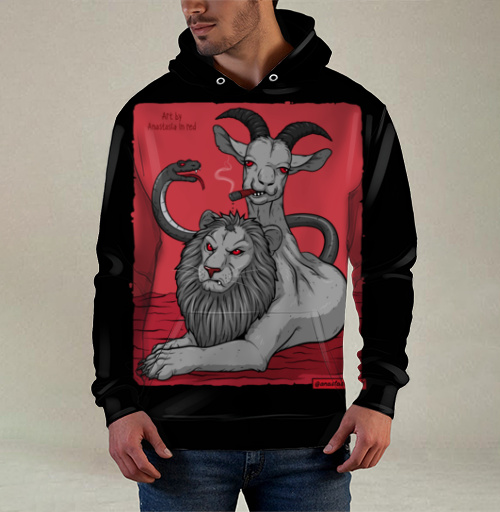 Фотография футболки Забавная Химера