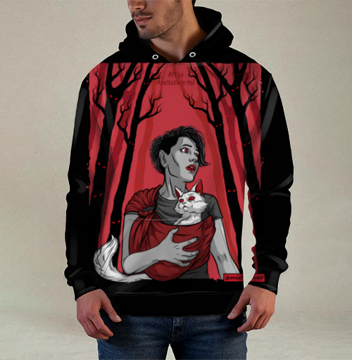 Фотография футболки Призрачный лес