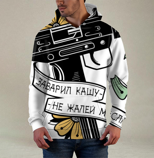 Фотография футболки Заварил кашу - не жалей масла