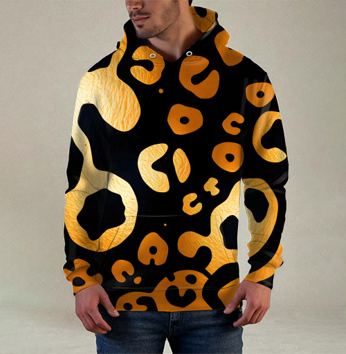 Фотография футболки Golden Leopard Pattern / Золотой леопардовый узор для вашего дома