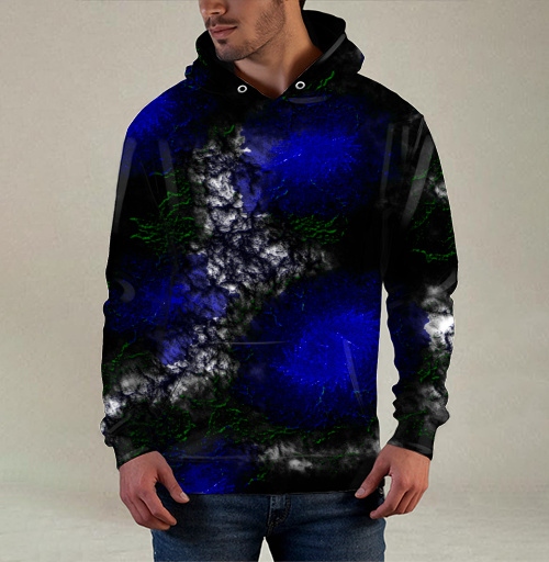 Фотография футболки Абстрактная темнота.