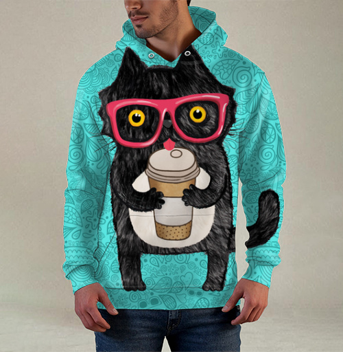 Фотография футболки Coffee-cat