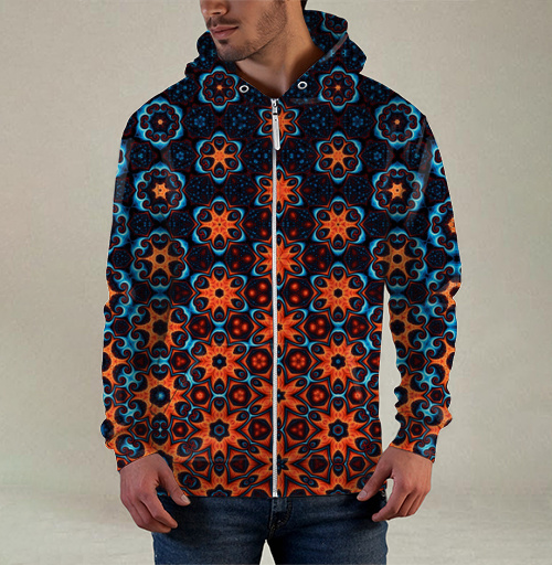 Фотография футболки Фрактальный паттерн