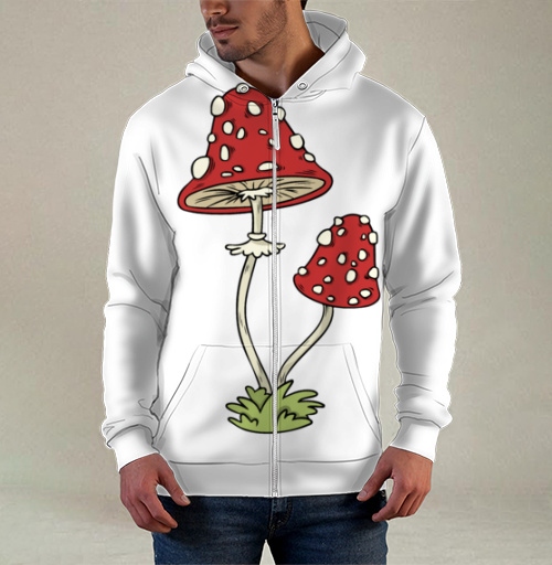 Фотография футболки Mushrooms Грибочки