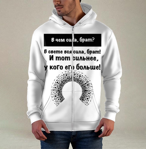 Фотография футболки В чем сила, брат
