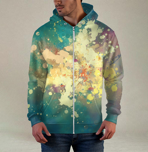 Фотография футболки Splash watercolor / Акварельные брызги
