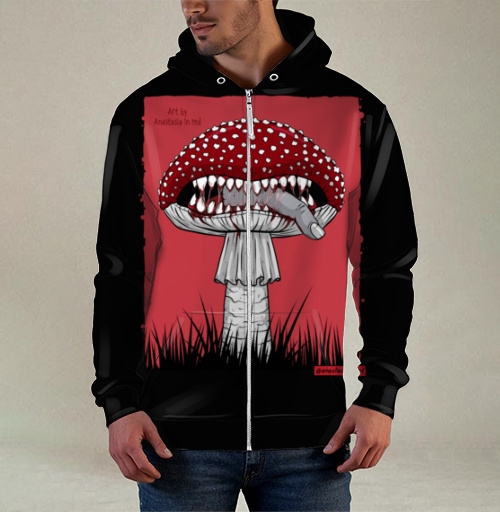 Фотография футболки Дикий мухомор