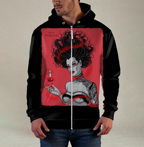 Фотография футболки Темная ведьма с зельем