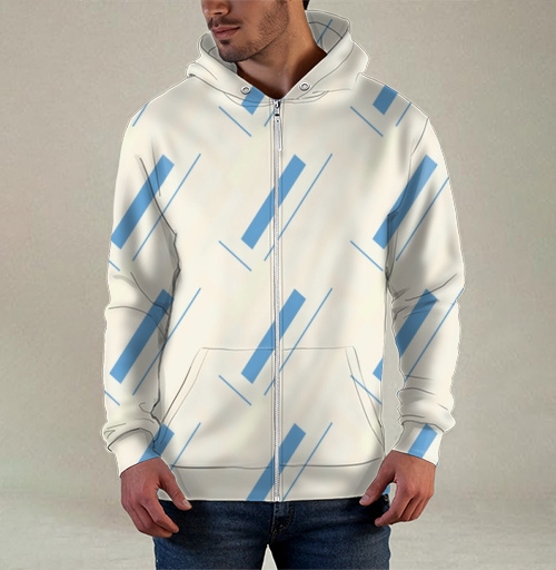 Фотография футболки Blue Milk Pattern / Стильный голубой молочный паттерн пакеты молока