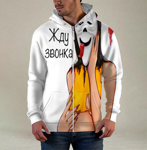 Фотография футболки Девушка в стиле крик