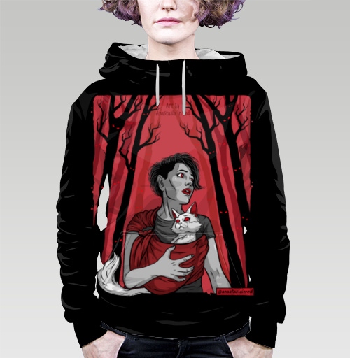 Фотография футболки Призрачный лес