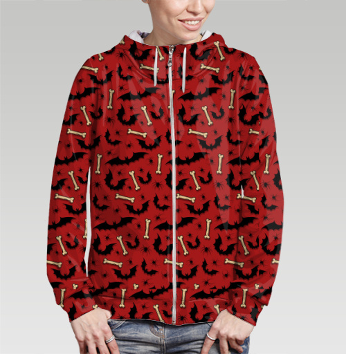 Фотография футболки Летучие мыши, пауки и кости