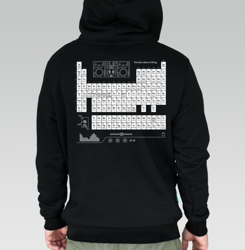 Фотография футболки Periodic table of DJing