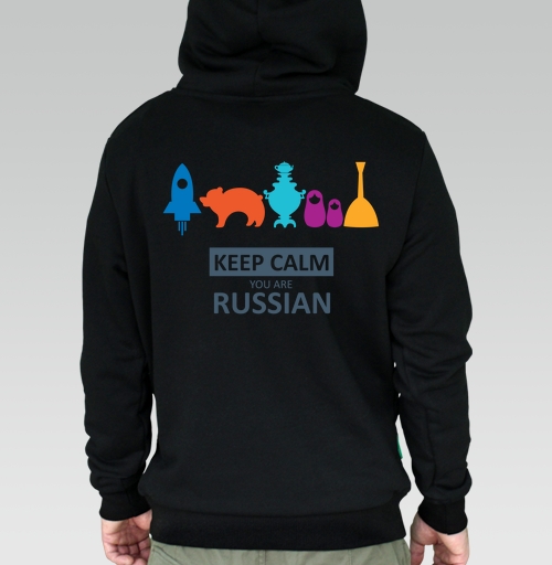 Фотография футболки Минималистичный постер Keep Calm You Are Russian