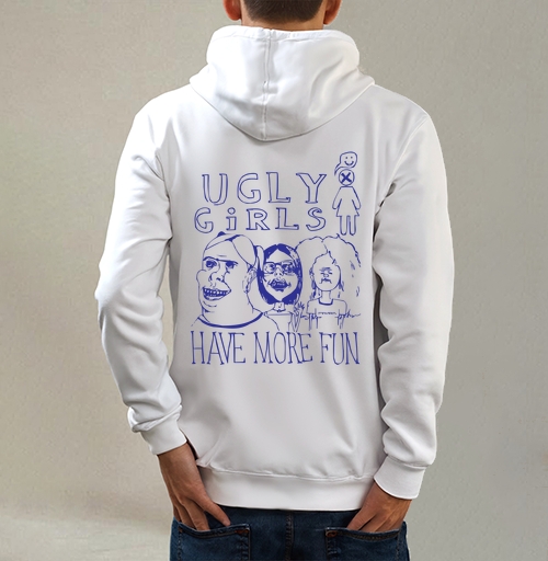 Фотография футболки Уродливые девушки веселятся больше UGLY GIRLS HAVE MORE FUN