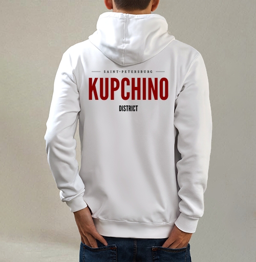 Фотография футболки KUPCHINO Санкт-Петербург Лаконичный Принт