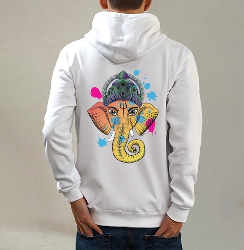 Фотография футболки Самоделка ganesha_color.png