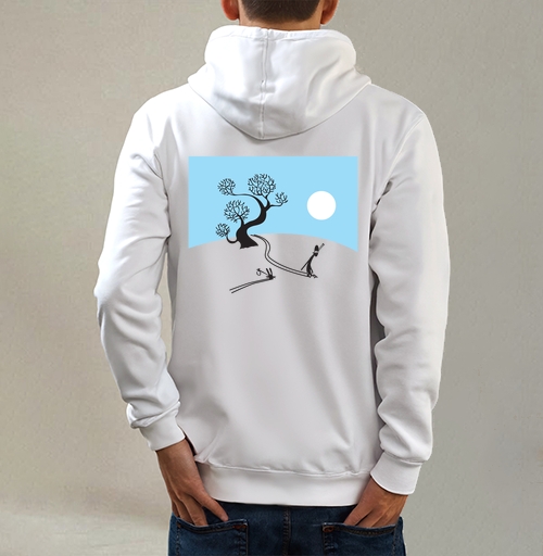 Фотография футболки Winter ninja and little rabbit