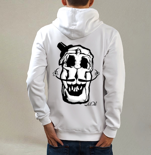 Фотография футболки Dali Skull