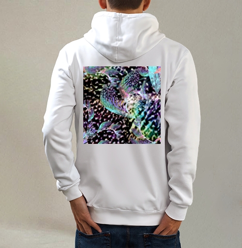 Фотография футболки Неоновый танец тропиков запах блеск voile shimmer print trend 2021