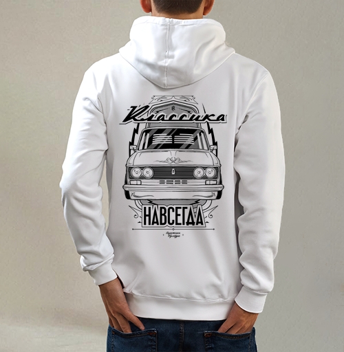 Фотография футболки Футболка «Классика Навсегда» с Lada ВАЗ-2106