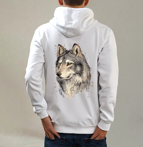 Фотография футболки Волк - Принтериум