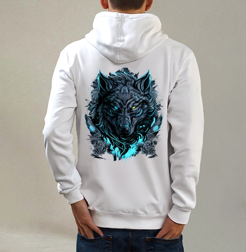 Фотография футболки Брутальный волк