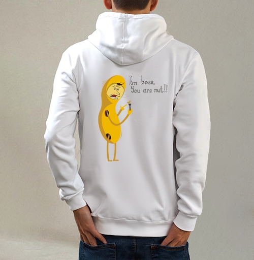 Фотография футболки Angry Peanut Boss in Office / Сердитый Арахис Босс You are nut