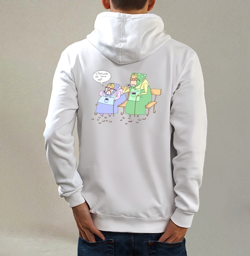 Фотография футболки Satire Grandmothers / Сатирические бабушки критикуют лицемерие прямо под ноги