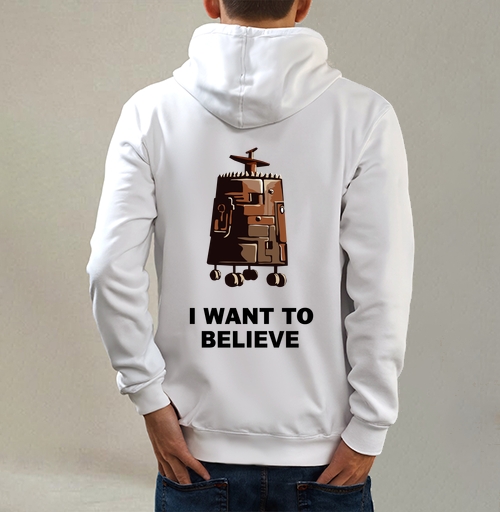 Фотография футболки I want to believe