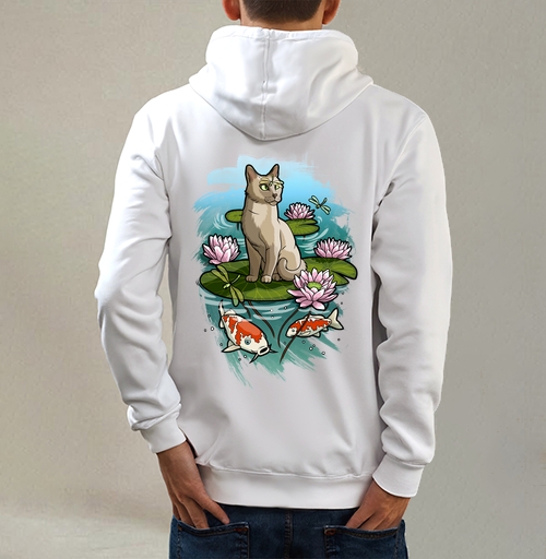 Фотография футболки SummerCat / Летний кот