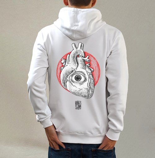 Фотография футболки Hearts eye wide open / Сердце широко открыто