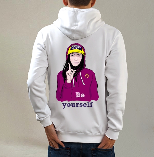 Фотография футболки Be yourself